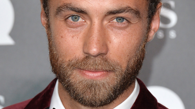 James Middleton blue eyes