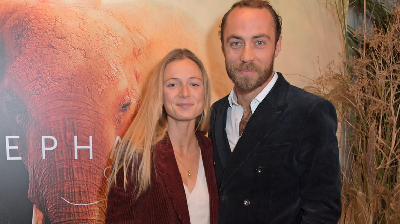 Alizee Thevenet and James Middleton