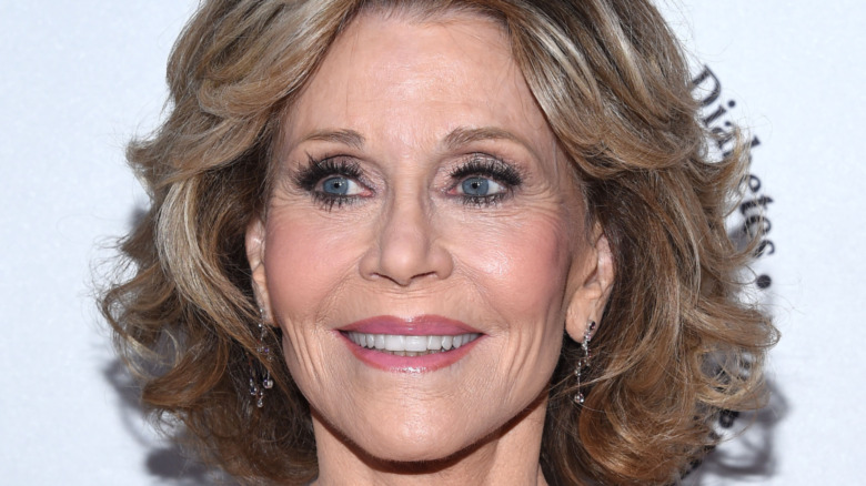 Jane Fonda smiling