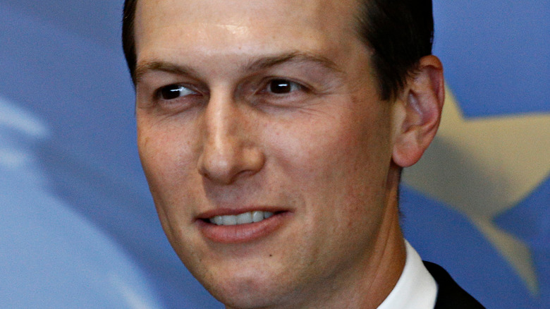 Jared Kushner looking to the side