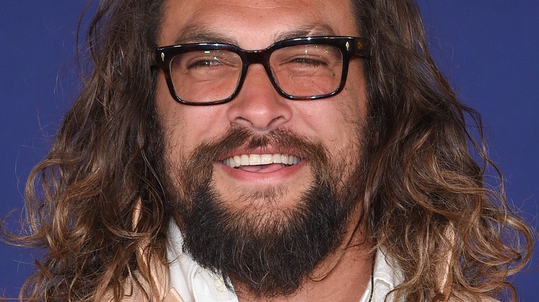 Jason Momoa smiling