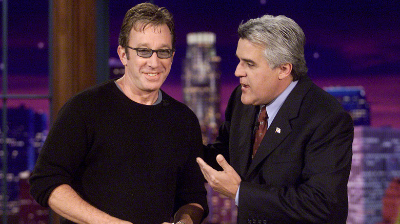 Tim Allen and Jay Leno on The Tonight Show
