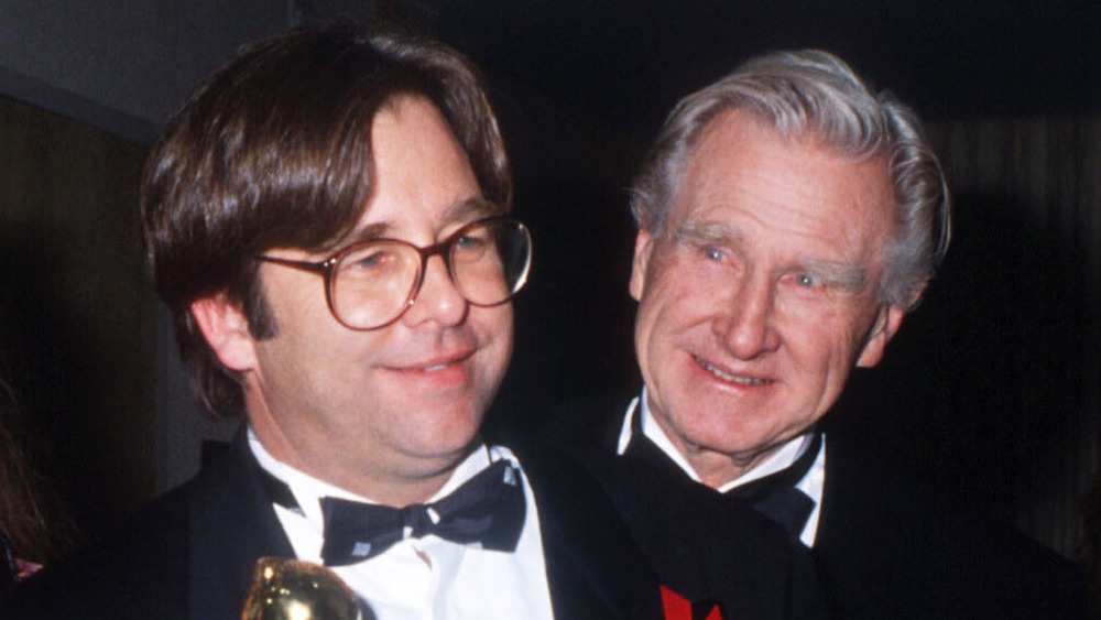 Beau Bridges and father Lloyd Bridges at an event