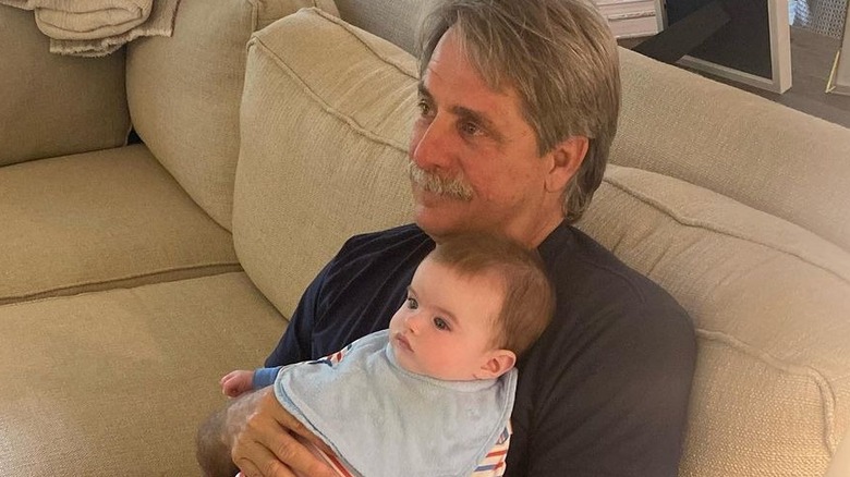Jeff Foxworthy with grandson