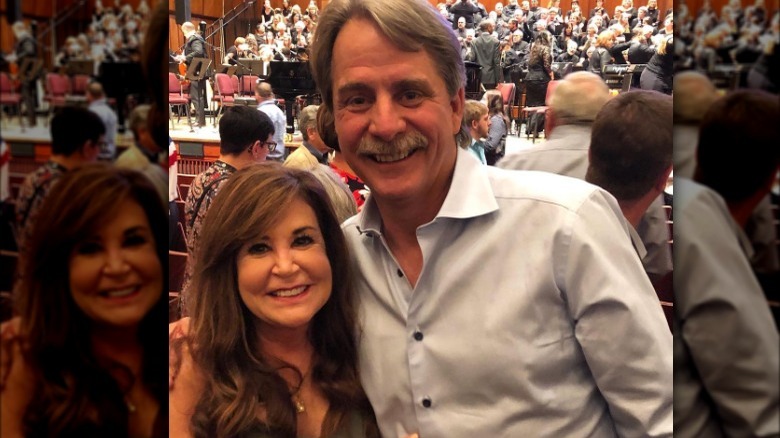 Pamela Gregg and Jeff Foxworthy