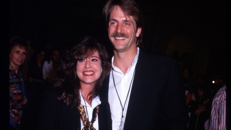 Pamela Gregg and Jeff Foxworthy