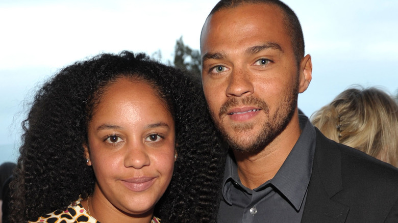 Aryn Drake-Lee and Jesse Williams posing together
