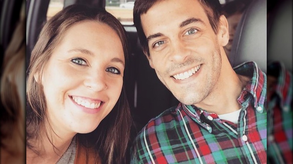 Jill and Derick Dillard post date photo on Instagram