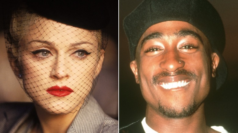 Madonna and Tupac in the 90s
