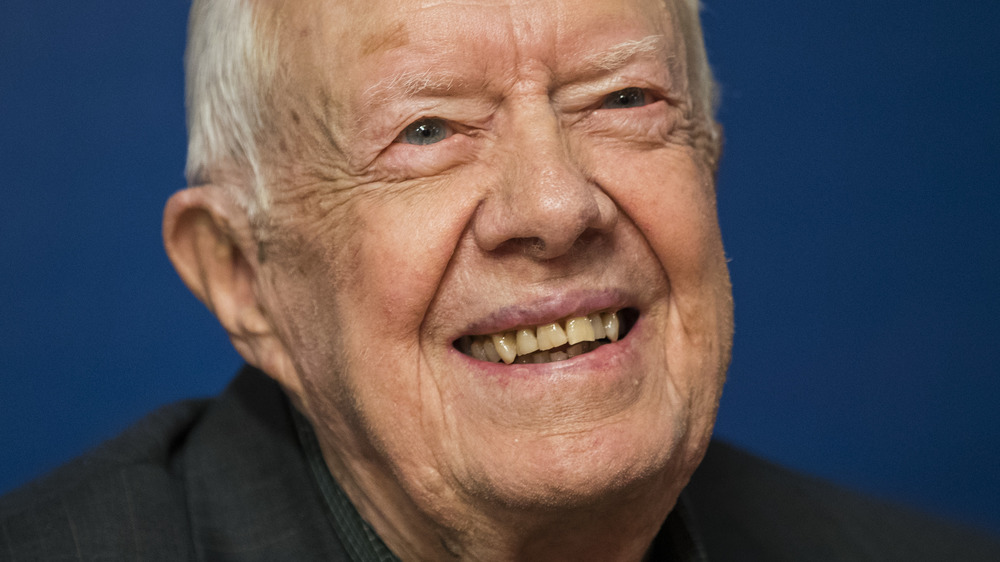 Jimmy Carter smiling