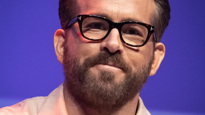 Ryan Reynolds wearing glasses
