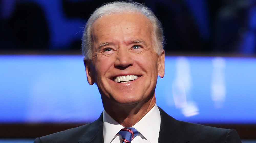 Joe Biden smiling