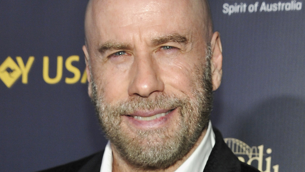 John Travolta smiling