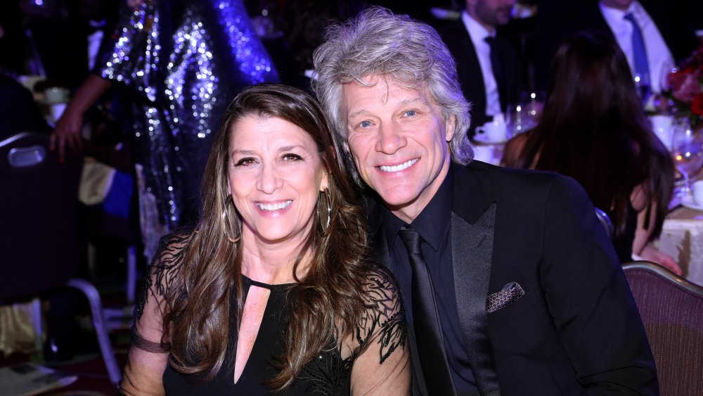 Jon Bon Jovi and Dorothea Hurley at charity dinner