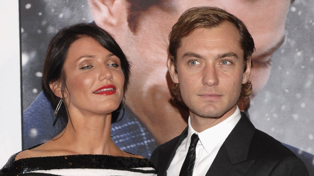 Cameron Diaz and Jude Law at a premiere for The Holiday in 2006