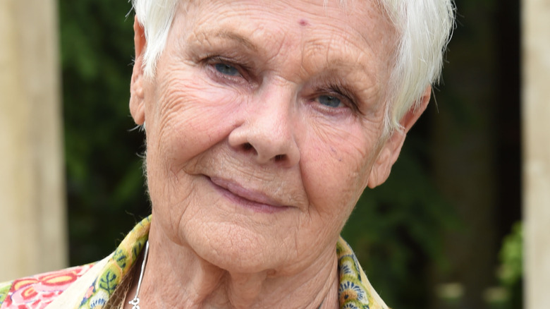 Judi Dench attends the Chelsea Flower Show 2019