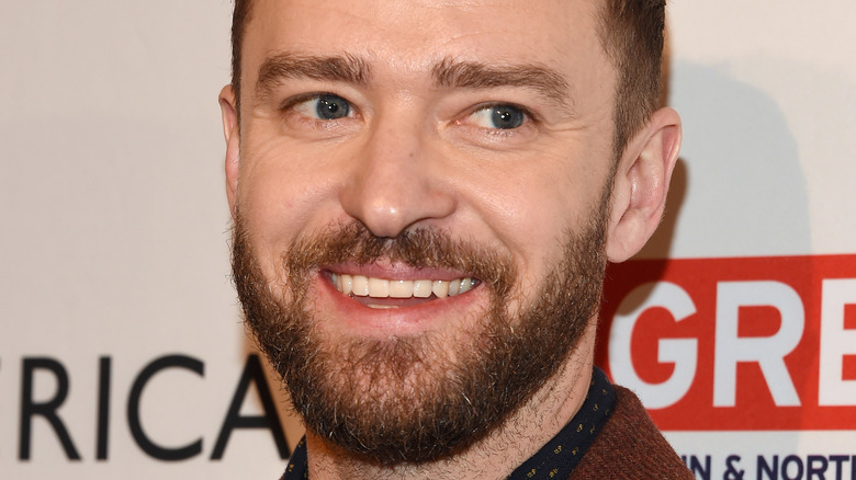 Justin Timberlake smiling