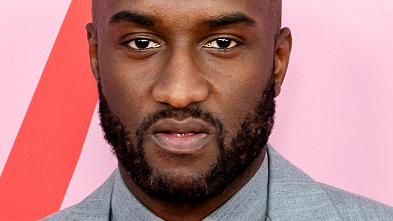 Virgil Abloh with serious expression