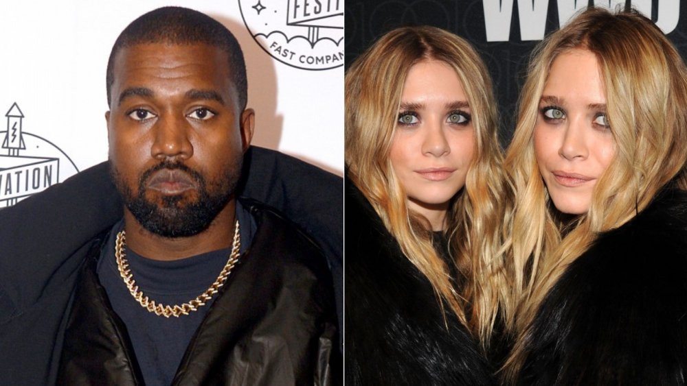 Kanye West, Ashley and Mary-Kate Olsen