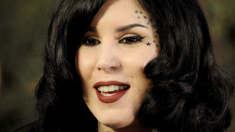 Kat Von D smiling
