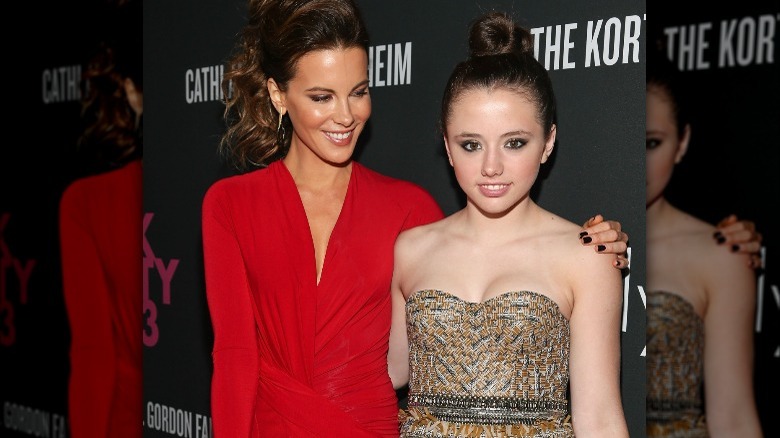 Kate Beckinsale with daughter, Lily Sheen