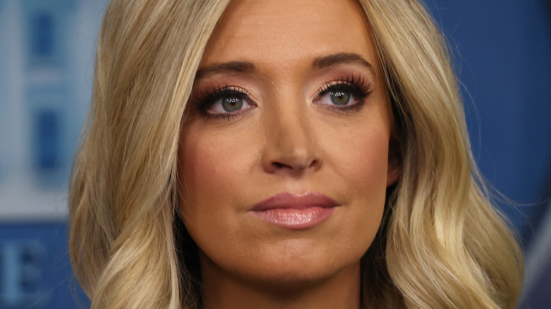 Kayleigh McEnany staring