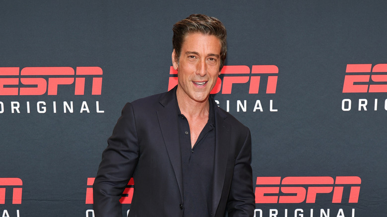 David Muir at ESPN's "Running With The Wolves" series premiere