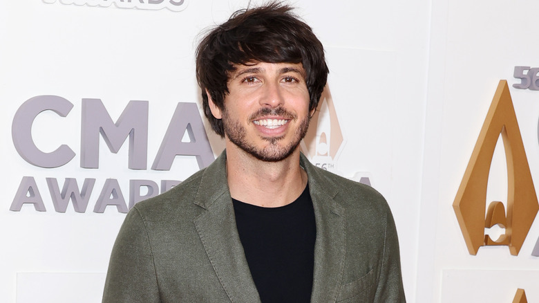 Morgan Evans smiling
