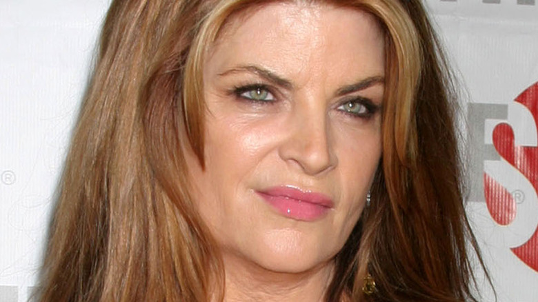 Kirstie Alley on the red carpet