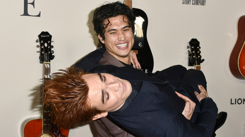 K.J. Apa, Charles Melton attend the Premiere Of Lionsgate's "I Still Believe"