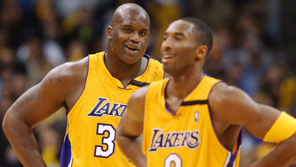 Kobe Bryant and Shaquille O'Neal