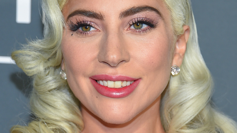 Lady Gaga smiling