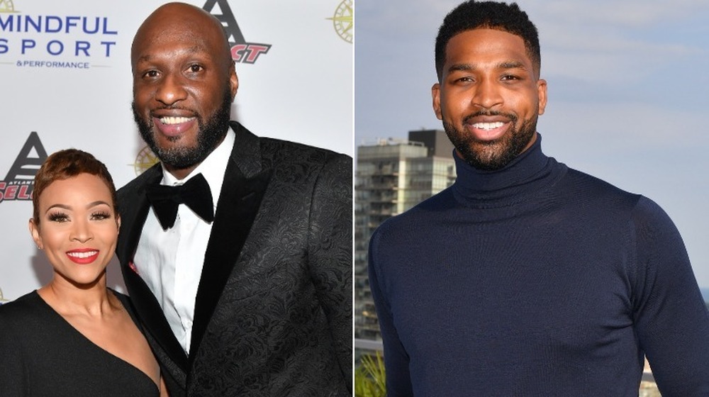 Sabrina Parr, Lamar Odom, and Tristan Thompson