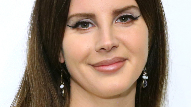 Lana Del Rey smiling