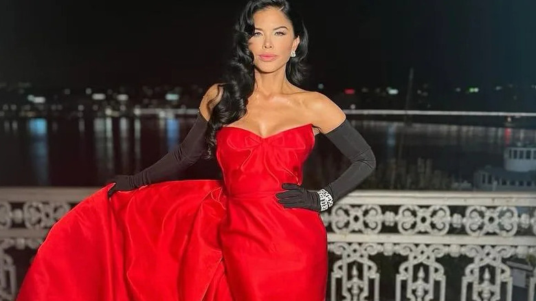 Lauren Sánchez Bezos in Geneva for Katy Perry's 40th birthday party