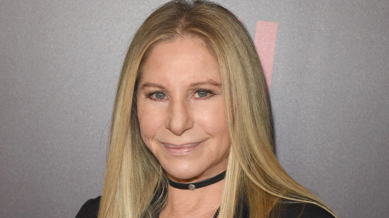 Barbra Streisand smiling