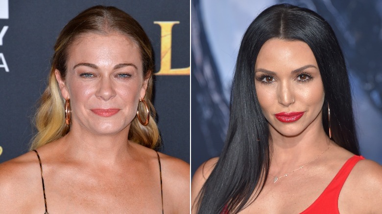 LeAnn Rimes and Scheana Shay side by side