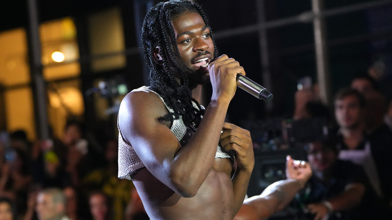 Lil Nas X performing