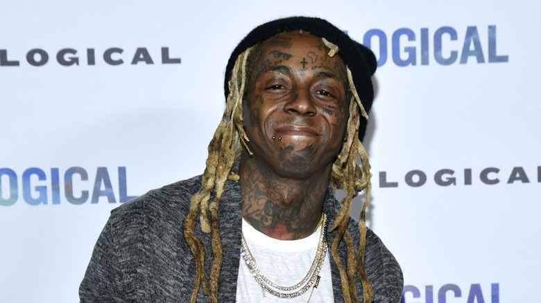 Lil Wayne at iIlogical book launch in 2022