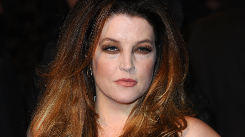 Lisa Marie Presley attends an event