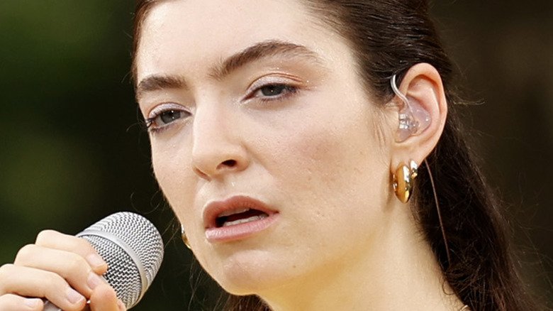 Lorde performs in August 2021