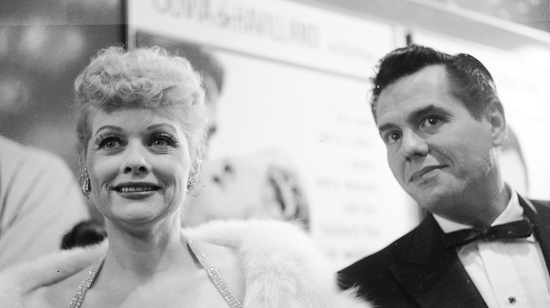 Lucille Ball, Desi Arnaz smiling