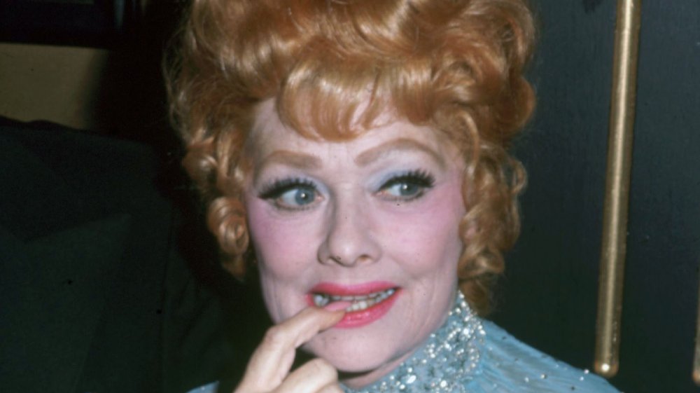 Lucille Ball at the Eisenhower Memorial Hospital Benefit Ball in 1971