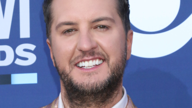 Luke Bryan smiling