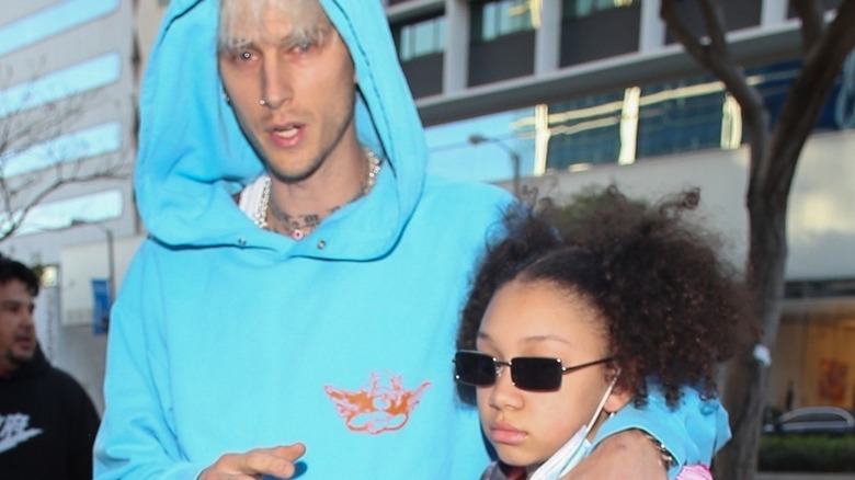 Musician Machine Gun Kelly and Casie Colson Baker