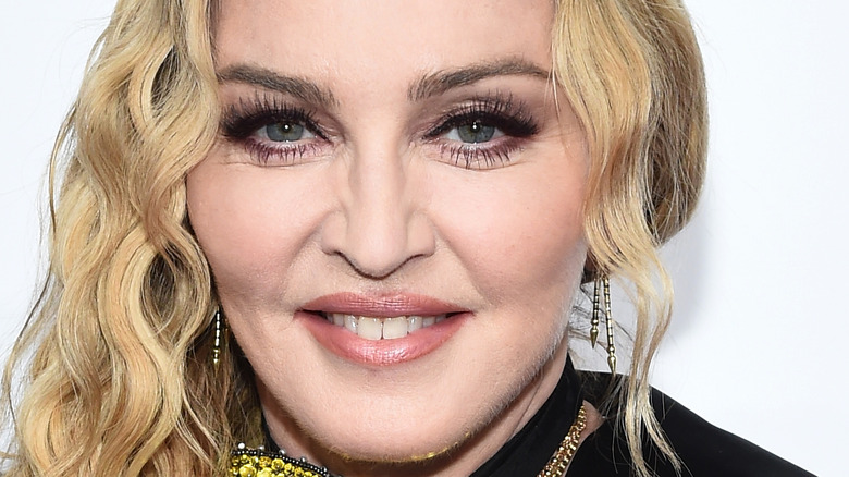 Madonna smiles in a 2016 photo