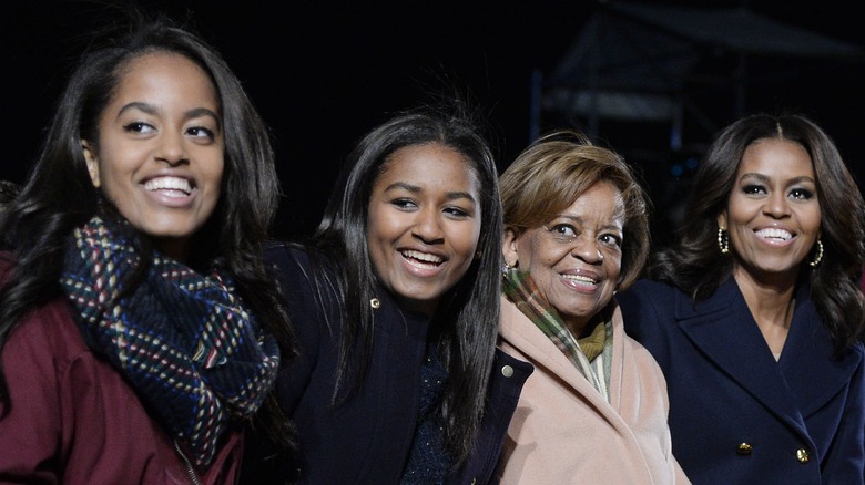 Marian Robinson's relationship with Sasha & Malia Obama