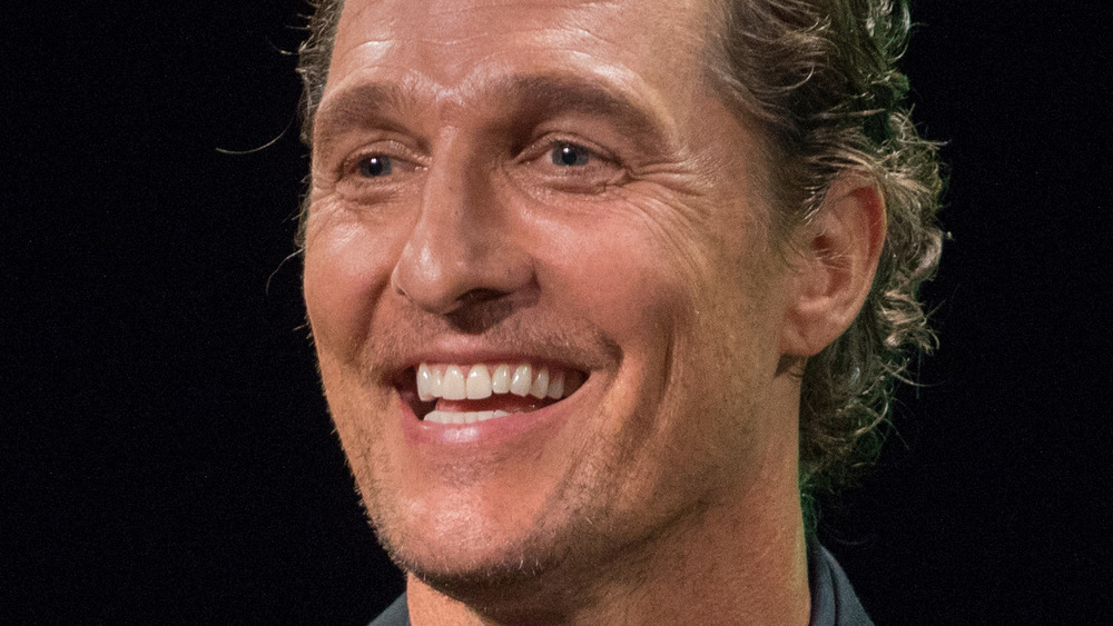 Matthew McConaughey on stage