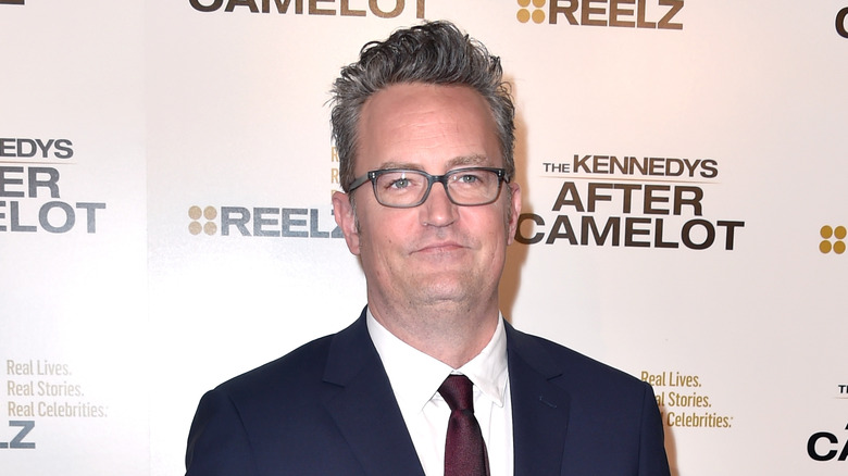 Matthew Perry on red carpet