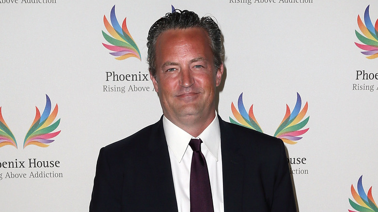 Matthew Perry at a gala